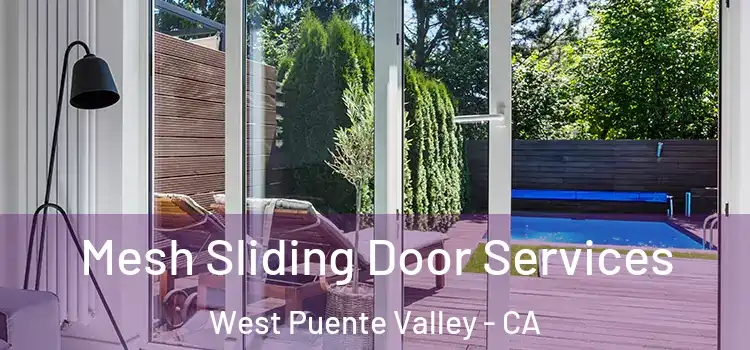Mesh Sliding Door Services West Puente Valley - CA